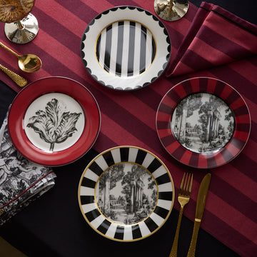 Laurence Llewelyn-Bowen Festivo Porcelain Side Plate Set - Multi