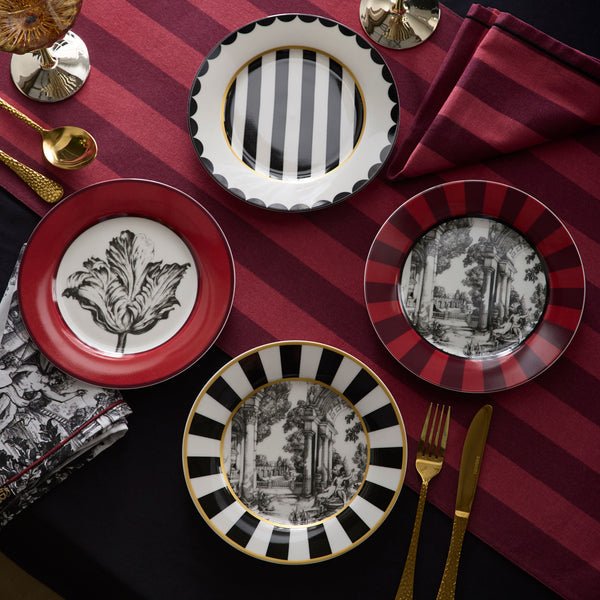 Laurence Llewelyn-Bowen Festivo Porcelain Side Plate Set - Multi