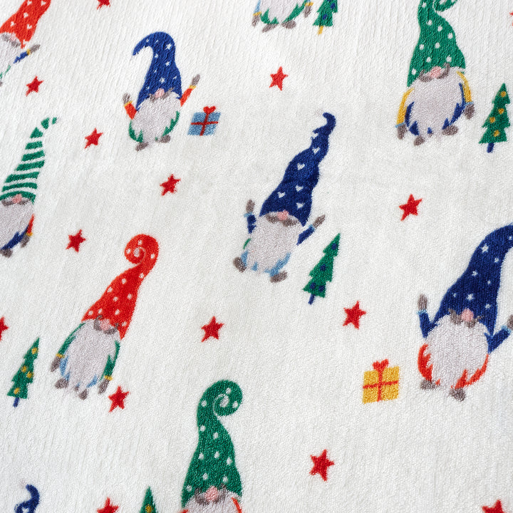 Fusion Festive Gonks Duvet Cover Set - Red - Williamsons Factory Shop