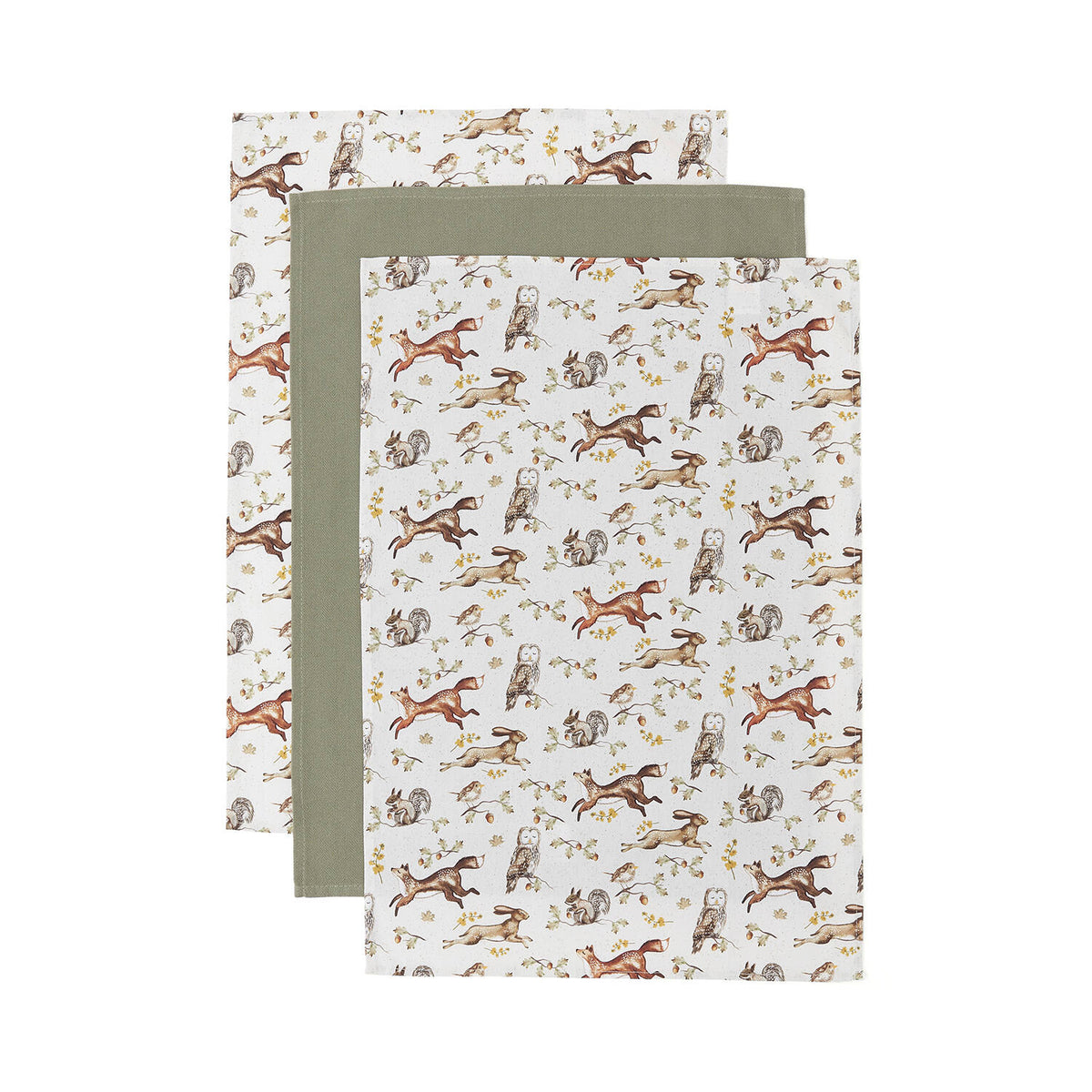 Forest Fable 3 Pack Tea Towels
