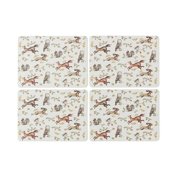 Forest Fable Set of 4 Placemats - Williamsons Factory Shop