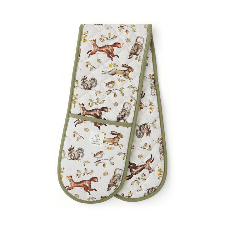 Forest Fable Double Oven Glove - Williamsons Factory Shop