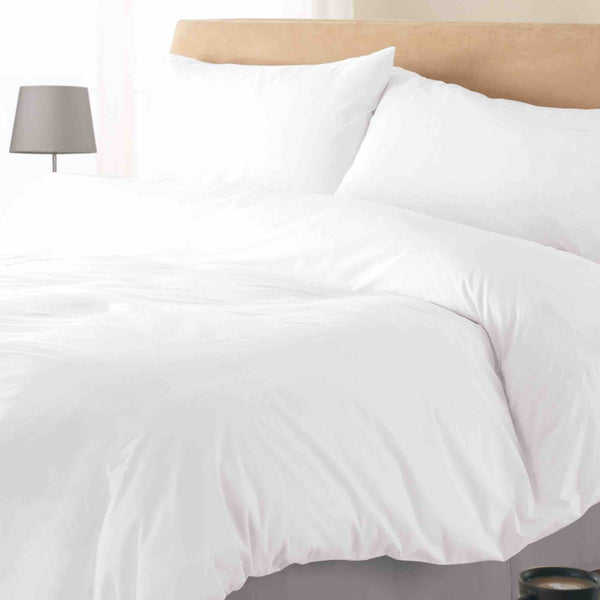 Green Living Natural Bamboo Fitted Sheet - White - Williamsons Factory Shop
