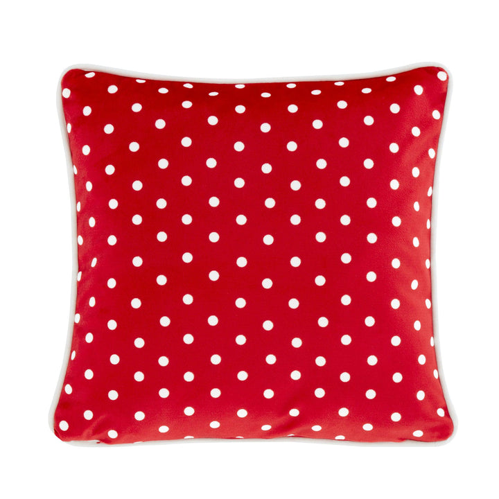 Fusion Festive Gonks Cushion - Red - Williamsons Factory Shop