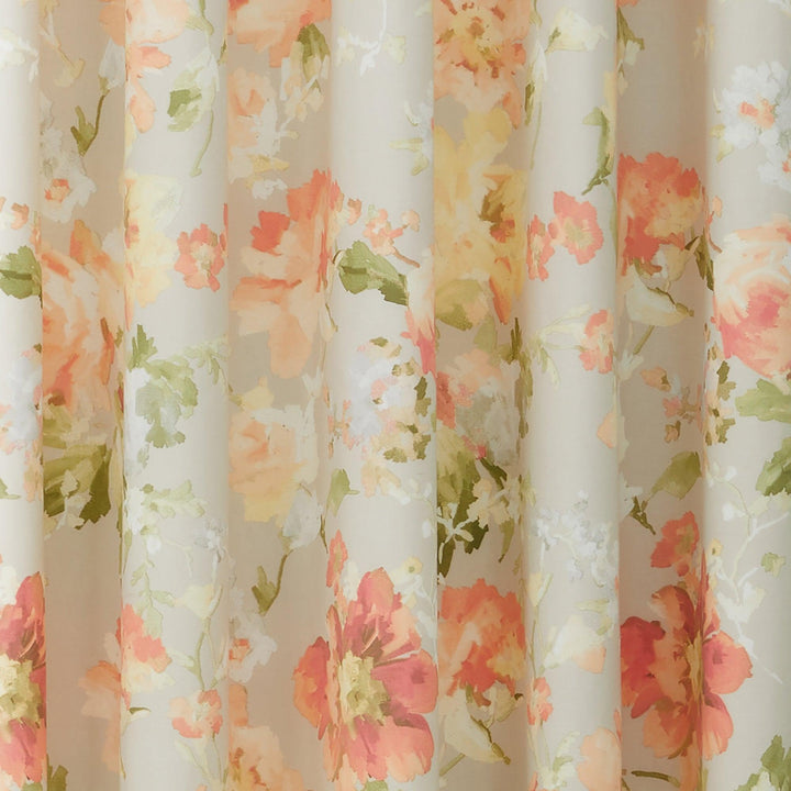 Dreams & Drapes Flourette Eyelet Curtains - Natural - Williamsons Factory Shop