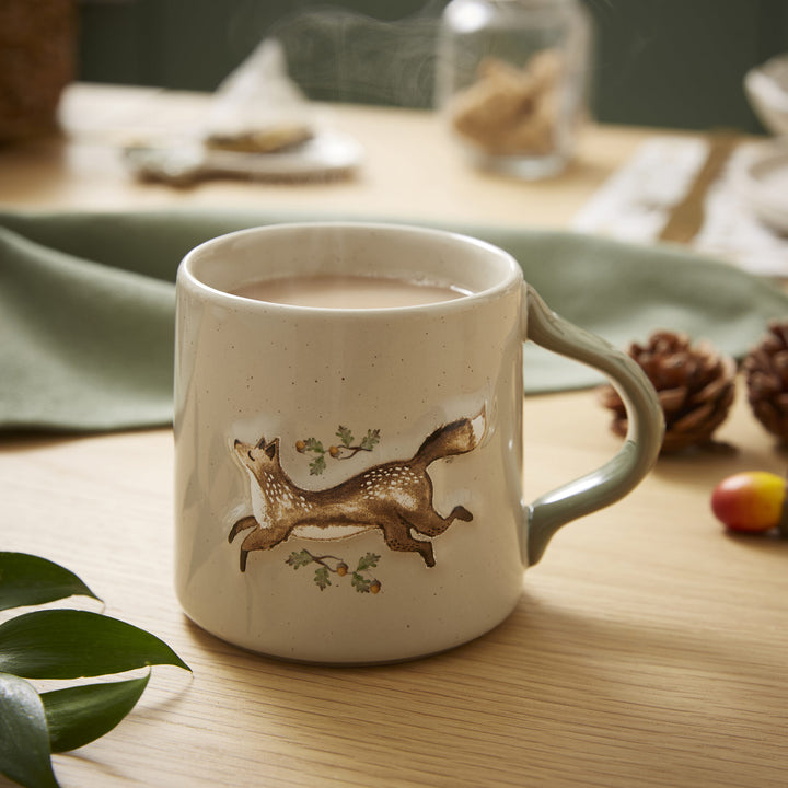 Forest Fable Belly Mug Fox - Williamsons Factory Shop