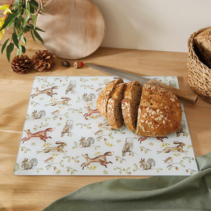 Forest Fable Glass Worktop Saver - Williamsons Factory Shop