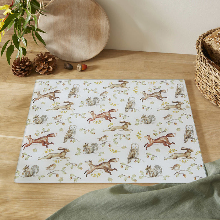 Forest Fable Glass Worktop Saver - Williamsons Factory Shop