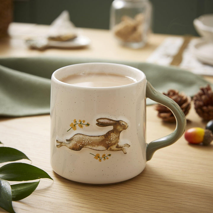 Forest Fable Belly Mug Hare - Williamsons Factory Shop