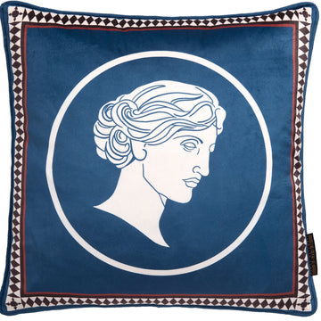 Laurence Llewelyn-Bowen Goddess Cushion - Teal