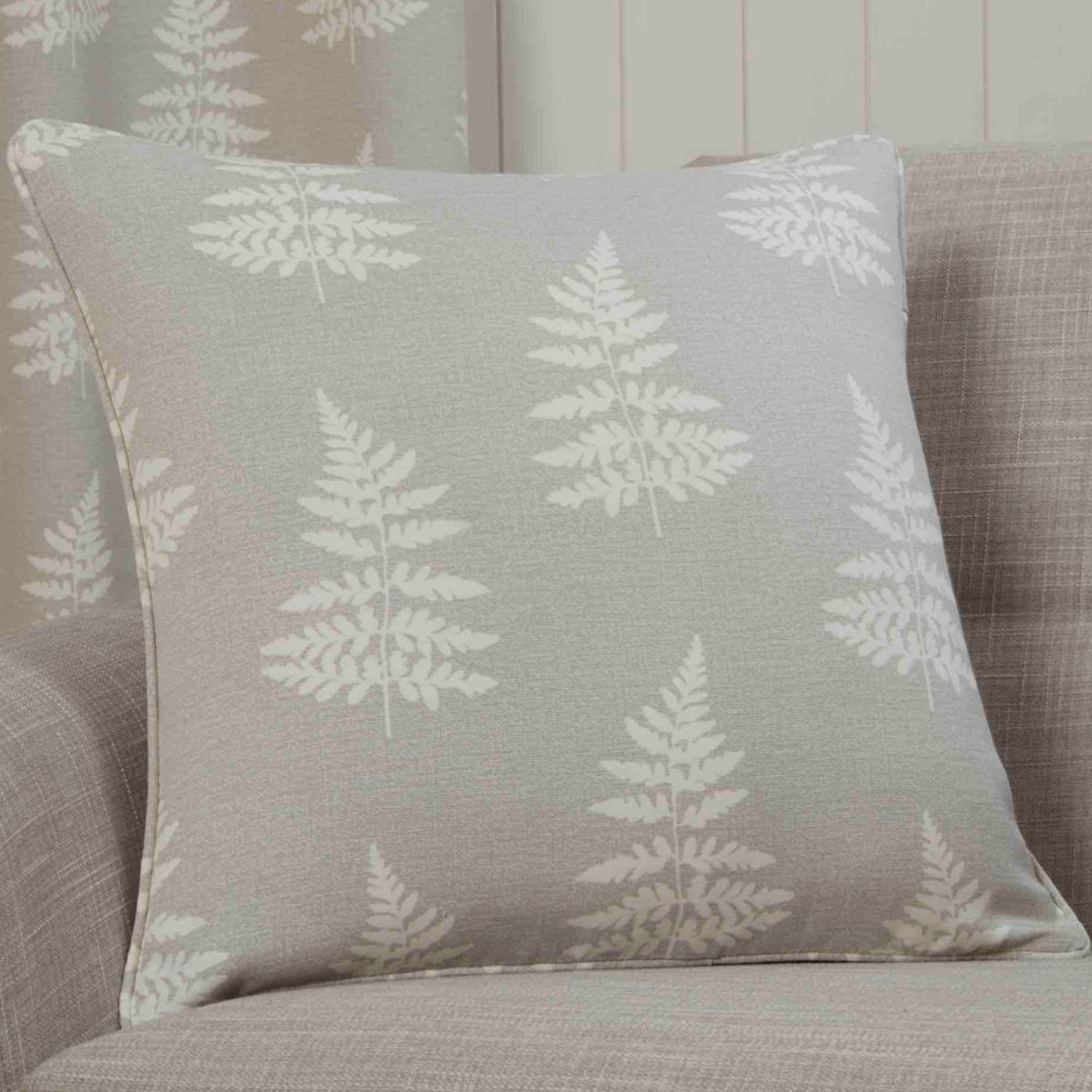 Esher Cushion Cover - Silver - Williamsons Home