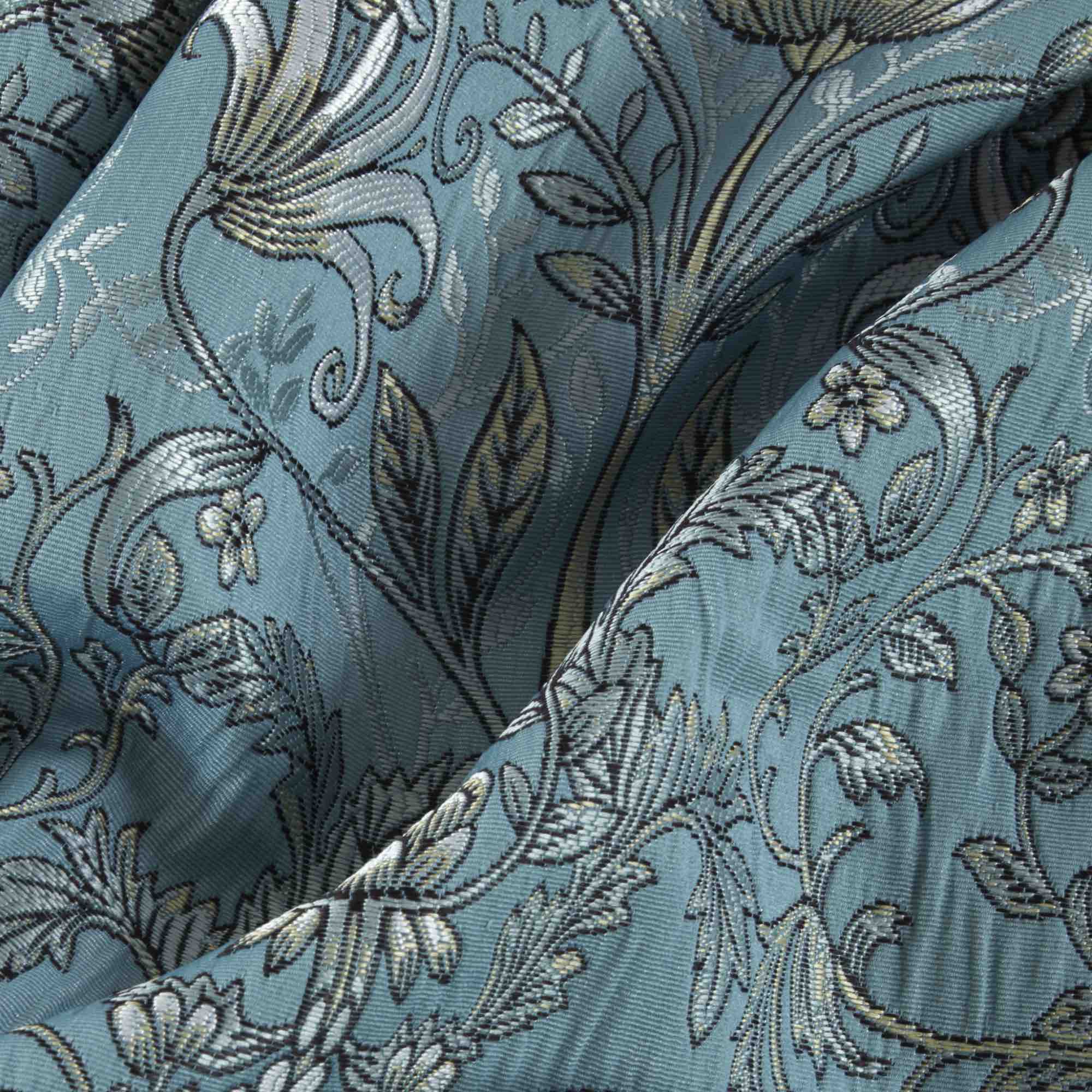 Sundour Kyoto Pencil Pleat Curtains - Blue
