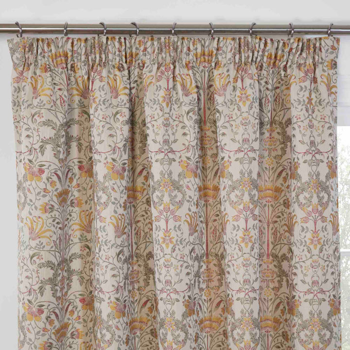 Sundour Kyoto Pencil Pleat Curtains - Natural - Williamsons Factory Shop