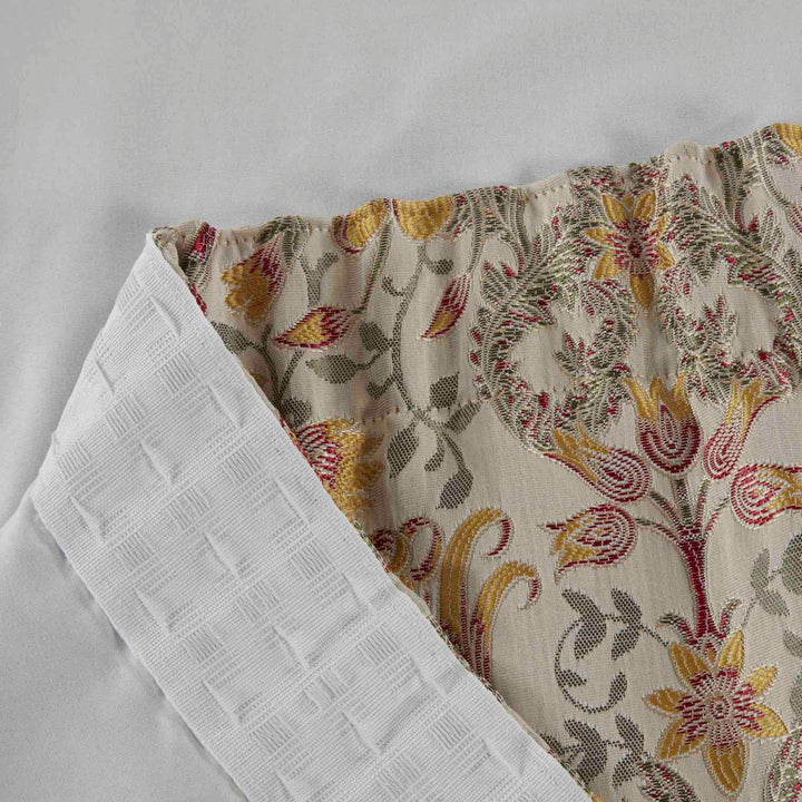 Sundour Kyoto Pencil Pleat Curtains - Natural - Williamsons Factory Shop