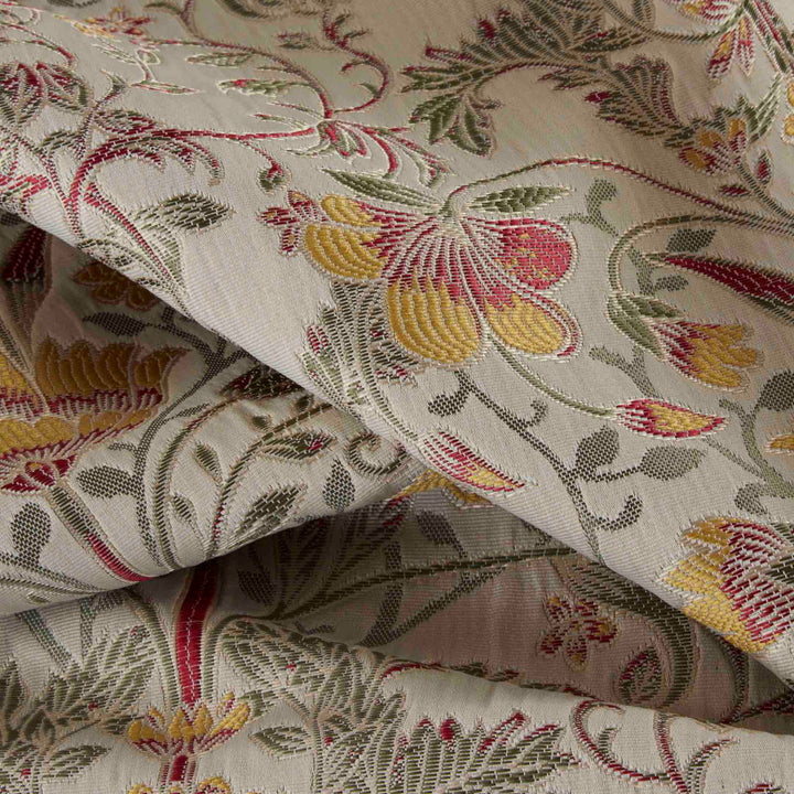 Sundour Kyoto Pencil Pleat Curtains - Natural - Williamsons Factory Shop