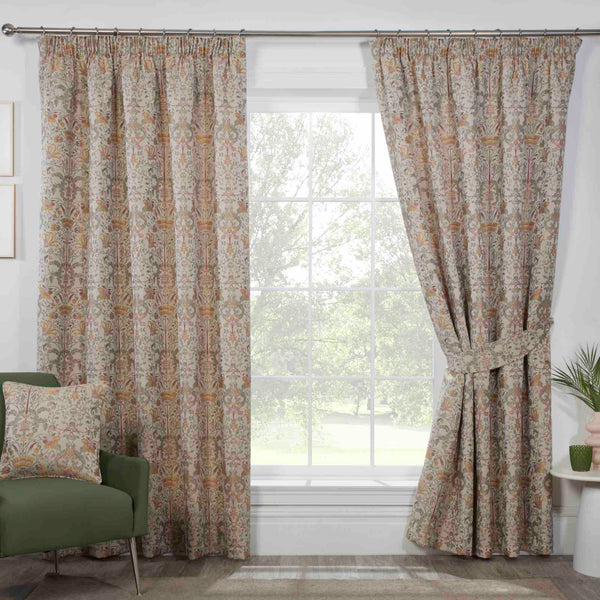 Sundour Kyoto Pencil Pleat Curtains - Natural - Williamsons Factory Shop