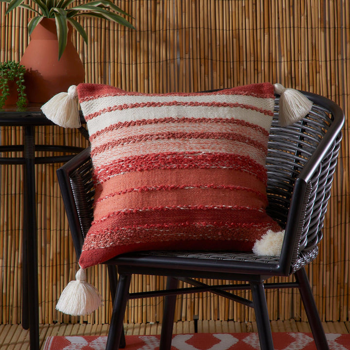 Drift Home Grayson Outdoor Cushion - Terracotta - Williamsons Factory Shop