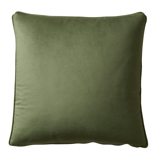 Appletree Heritage Harlan Cushion - Olive - Williamsons Factory Shop