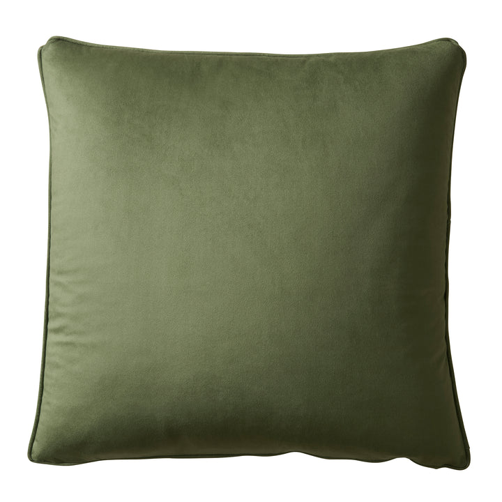 Appletree Heritage Harlan Cushion - Olive - Williamsons Factory Shop