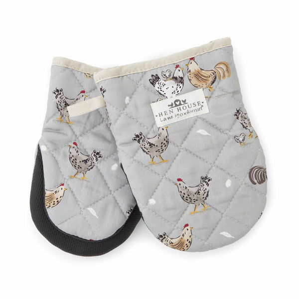 Hen House Lane 2 Pack Microwave Mini Mitts - Williamsons Factory Shop