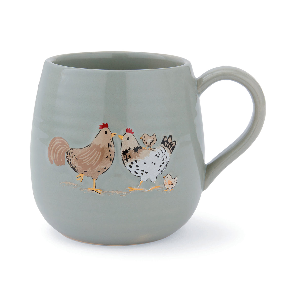 Hen House Lane Belly Mug - Happy Family