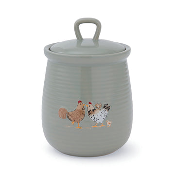 Hen House Lane Canister - Happy Family