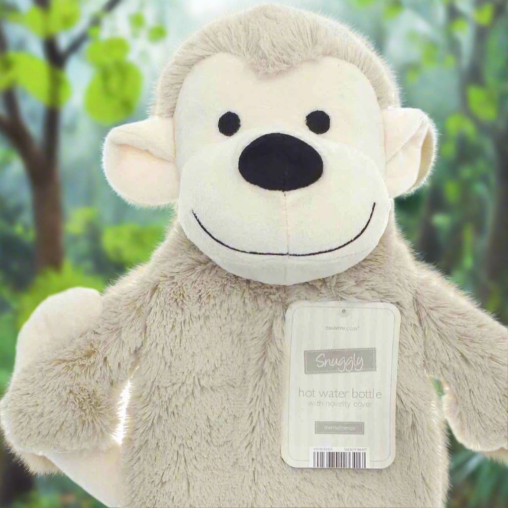 Monkey Novelty Hot Water Bottle (1L)
