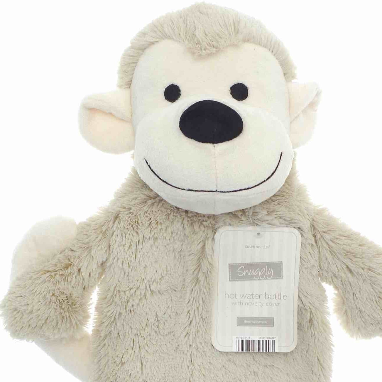 Monkey Novelty Hot Water Bottle (1L)