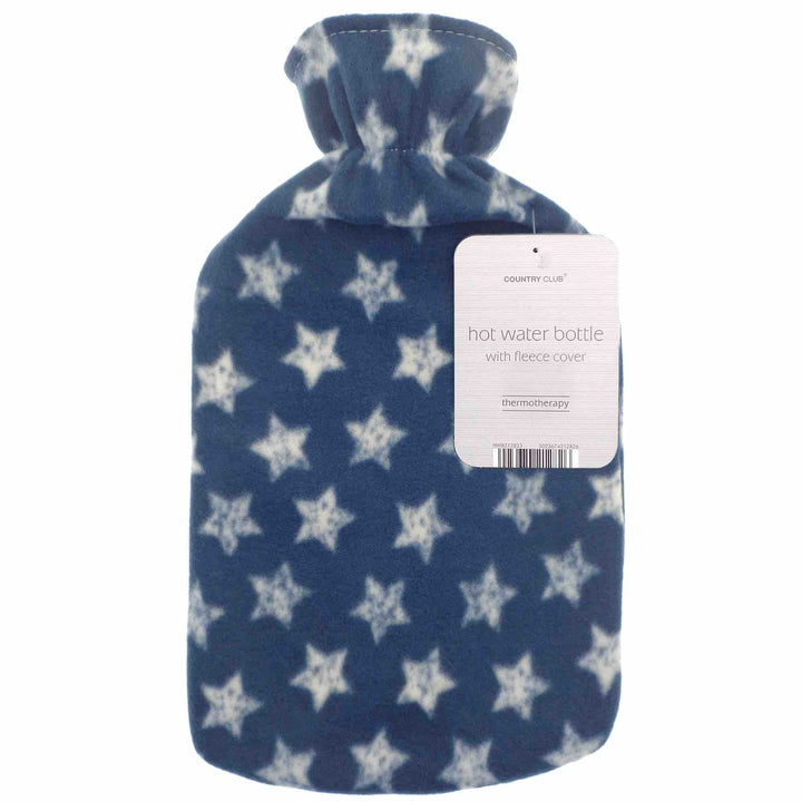 Fleece Printed Hot Water Bottle (2L) - Williamsons Factory Shop