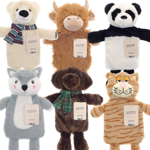 Novelty Animal Hot Water Bottle (1L) - Williamsons Factory Shop