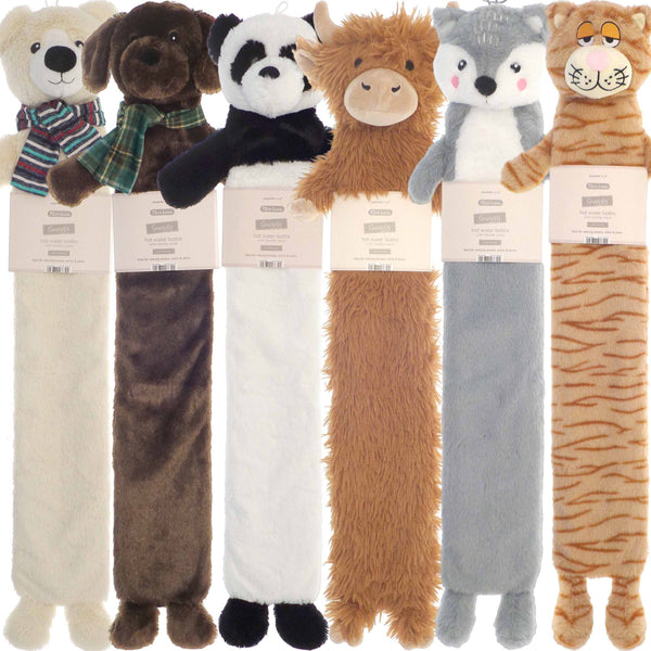 Extra Long Novelty Animal Hot Water Bottle (72cm) - Williamsons Factory Shop