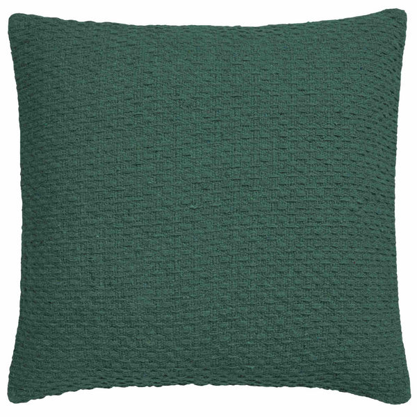 Drift Home Hayden Recycled Cotton Cushion Cover - Green - Williamsons Factory Shop