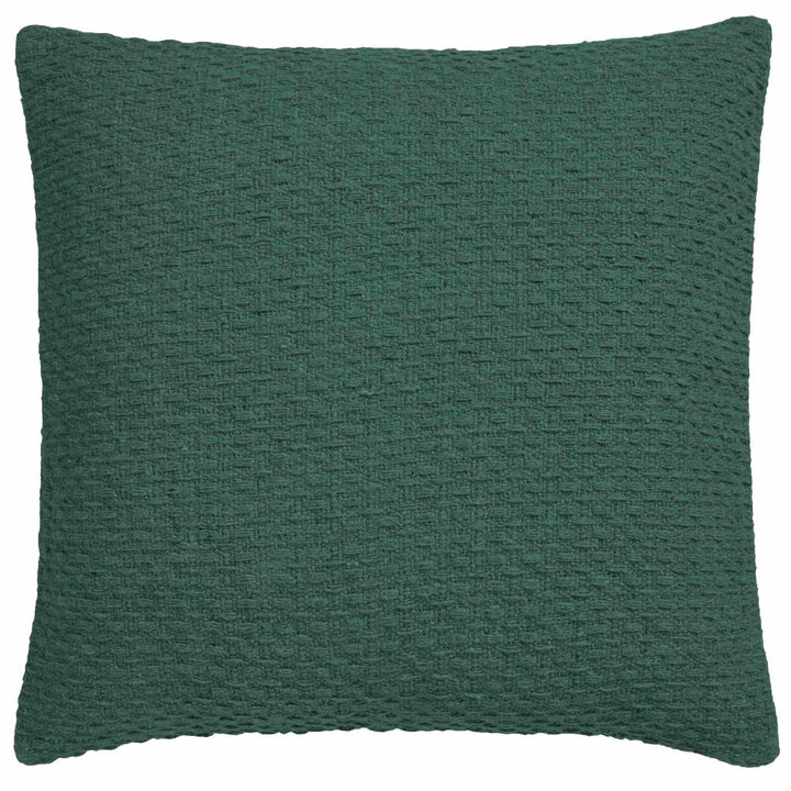 Drift Home Hayden Recycled Cotton Cushion Cover - Green - Williamsons Factory Shop