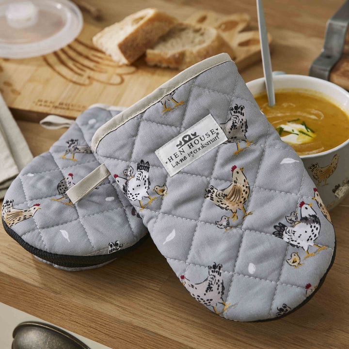 Hen House Lane 2 Pack Microwave Mini Mitts - Williamsons Factory Shop