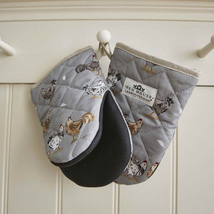 Hen House Lane 2 Pack Microwave Mini Mitts - Williamsons Factory Shop