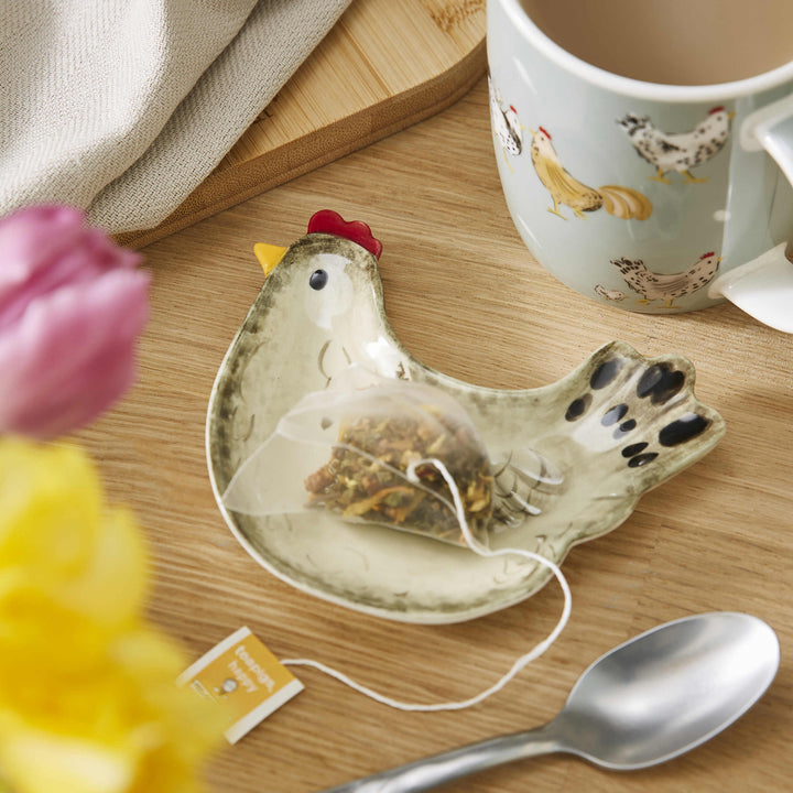 Hen House Lane Tea Bag Tidy - Williamsons Factory Shop