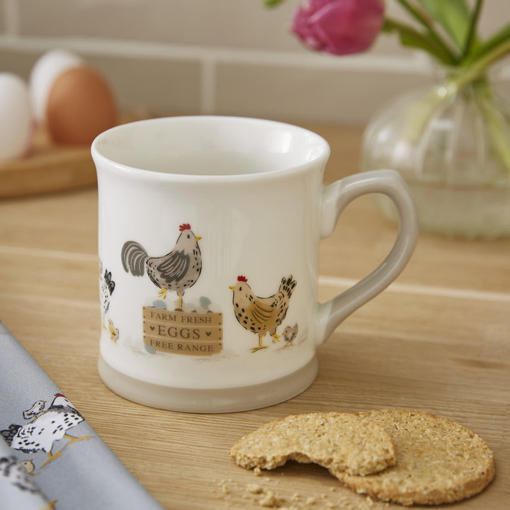 Hen House Lane Tankard Mug - Williamsons Factory Shop