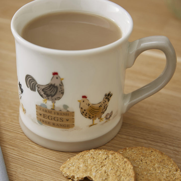 Hen House Lane Tankard Mug - Williamsons Factory Shop