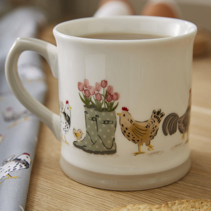 Hen House Lane Tankard Mug - Williamsons Factory Shop