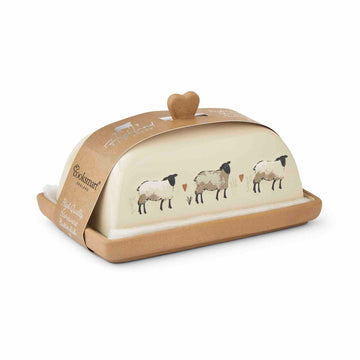 Highland Sheep Butter Dish - Williamsons Home