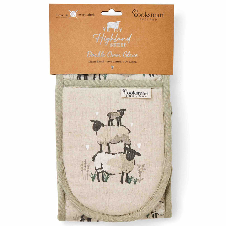 Highland Sheep Double Oven Glove - Williamsons Factory Shop