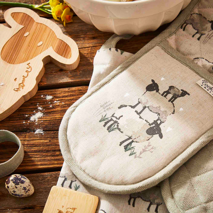 Highland Sheep Double Oven Glove - Williamsons Factory Shop