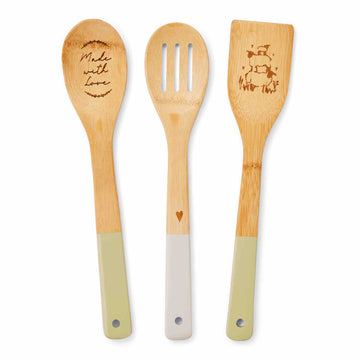 Highland Sheep Set of 3 Bamboo Utensils - Williamsons Home