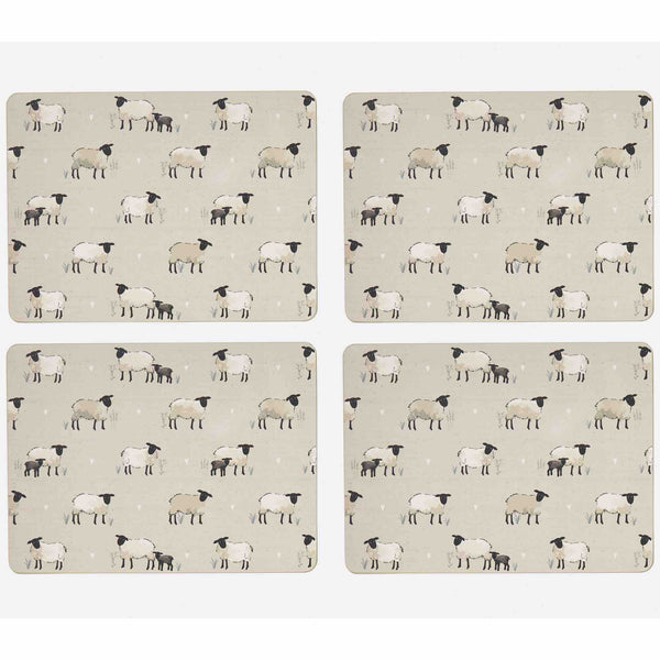 Highland Sheep Pack of 4 Placemats