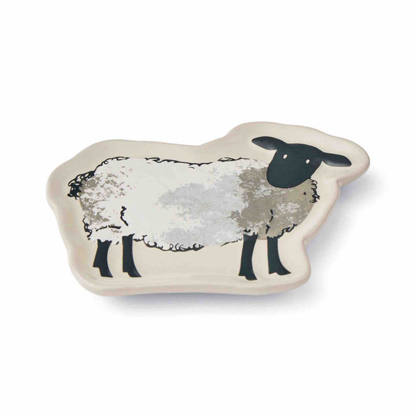 Highland Sheep Ceramic Tea Bag Tidy