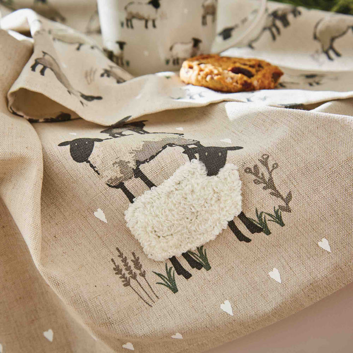 Highland Sheep 3 Pack Tea Towels - Williamsons Factory Shop