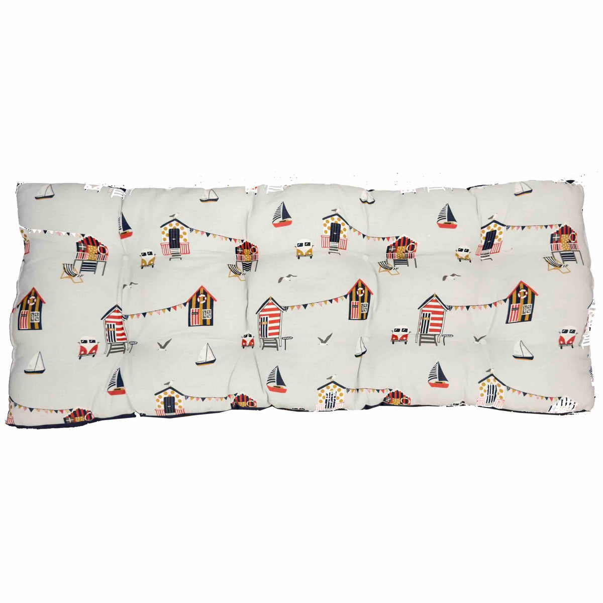 Bellissimo Beach Hut Bench Cushion Pad - Williamsons Home