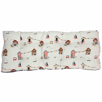 Bellissimo Beach Hut Bench Cushion Pad - Williamsons Home