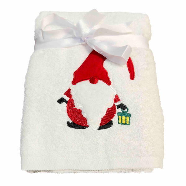 Bellissimo Gonk Xmas Festive Hand Towel - Williamsons Factory Shop