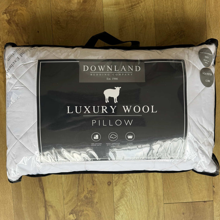 Downland Luxury Wool Surround Pillow - Williamsons Factory Shop